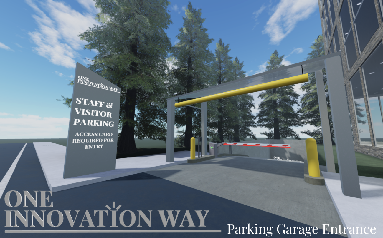 Parking Garage Entrance